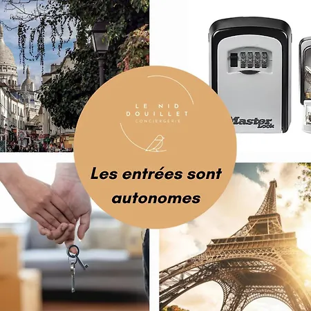 Lägenhet Grand Avec Jardin Privatif A Paris